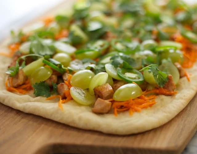 Banh Mi-Style Flatbread with California Grapes