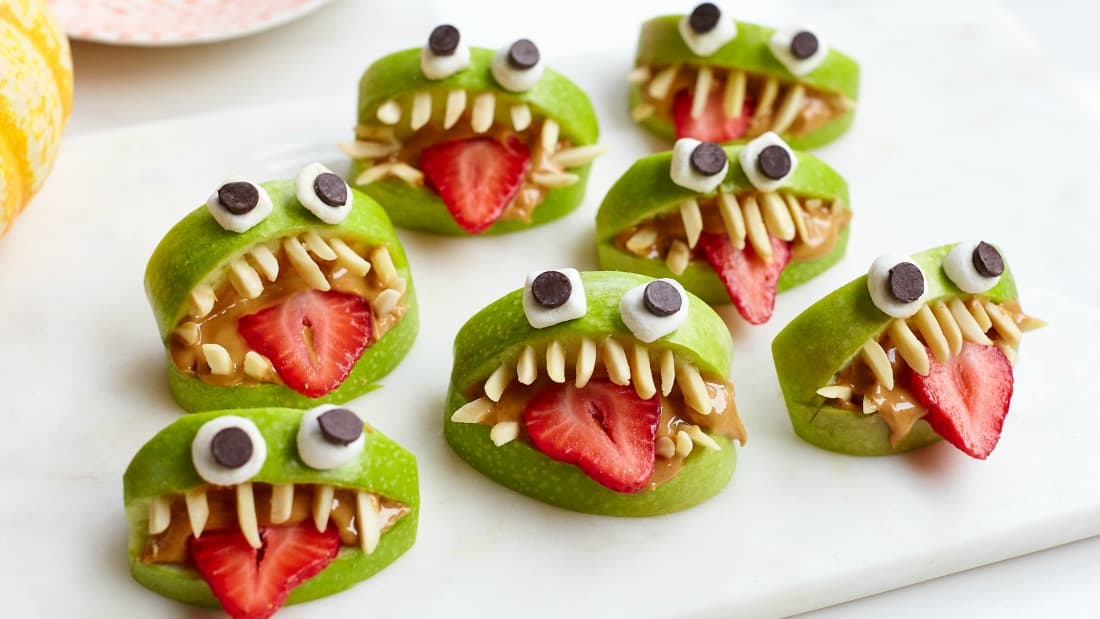 Healthy Halloween Monster Snacks - Patricia Bannan, MS, RDN