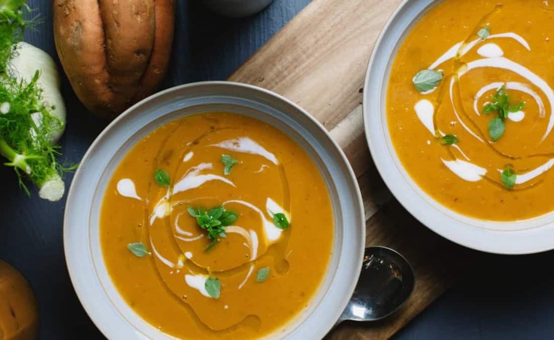 Sweet Potato Turmeric Soup