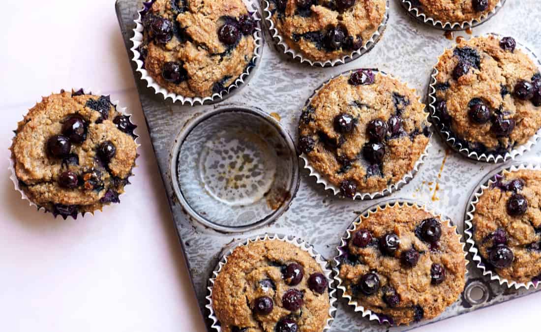 Blueberry Power Muffins