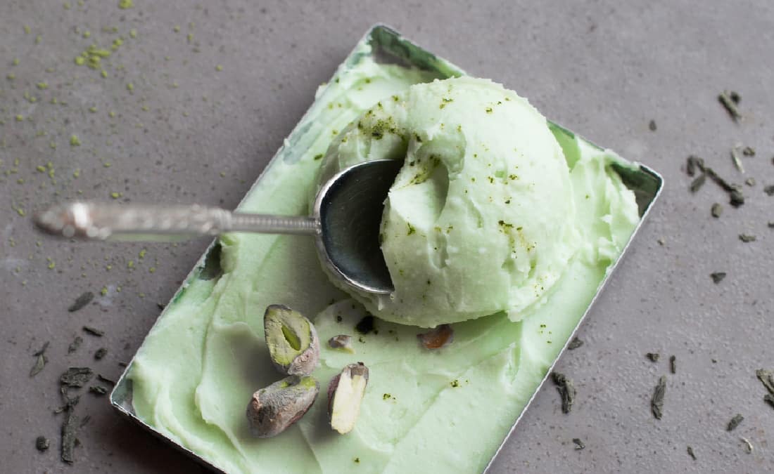 Pistachio Matcha “Nice” Cream