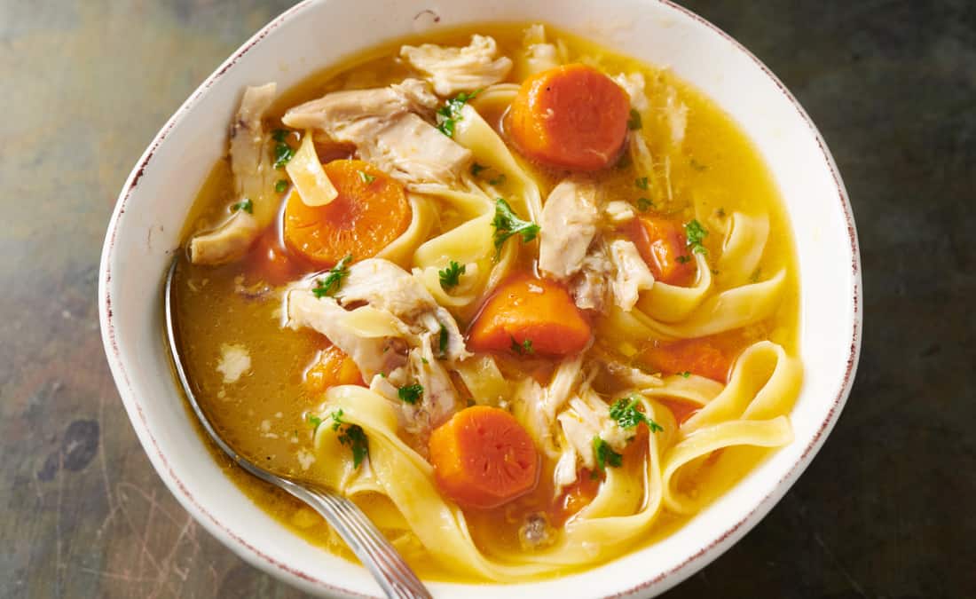 Turmeric Chicken Noodle Soup