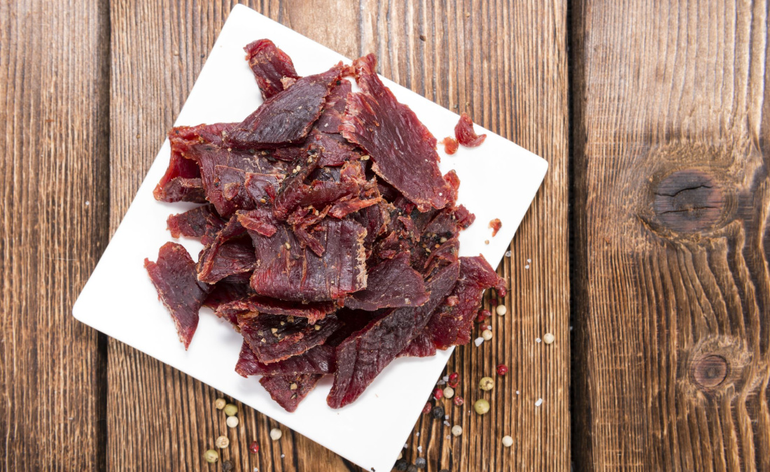 healthy jerky for healthy airplane snack
