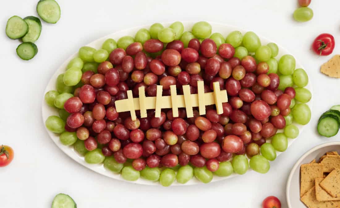 Grape & Cheese Game Day Platter