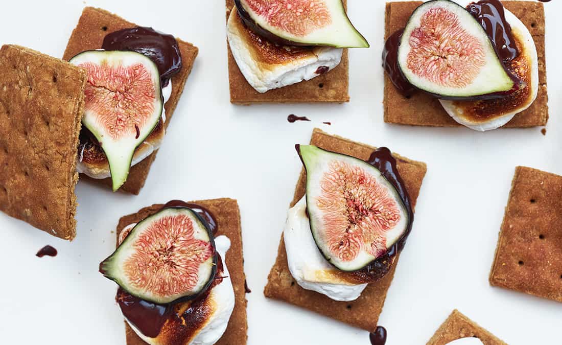 Homemade S’mores in the Oven with California Figs