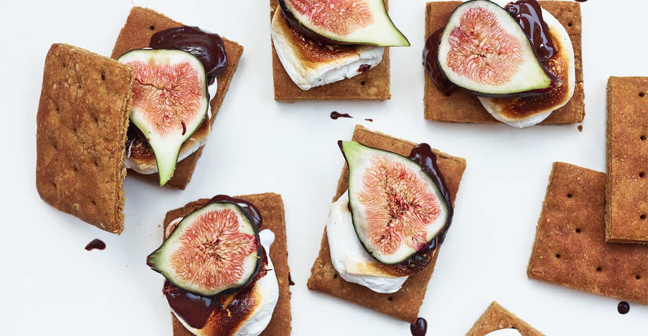 Homemade S'mores in the Oven with California Figs - Patricia Bannan, MS, RDN