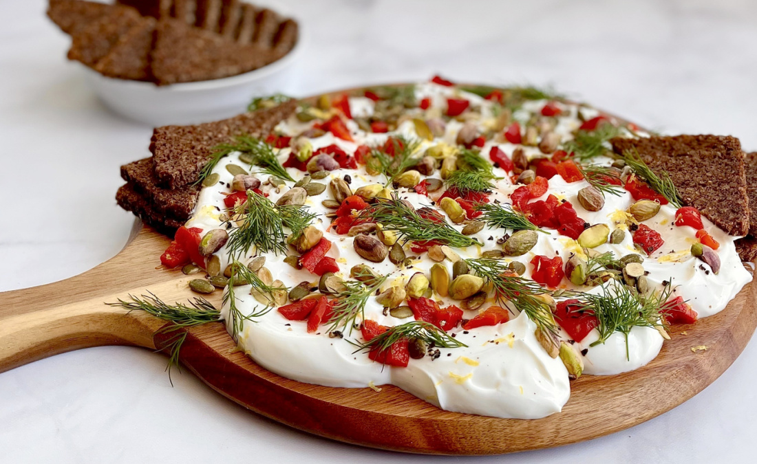 Savory Icelandic-Inspired Skyr Board