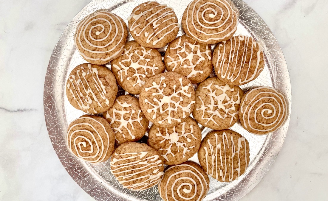 Eggnog Snickerdoodles