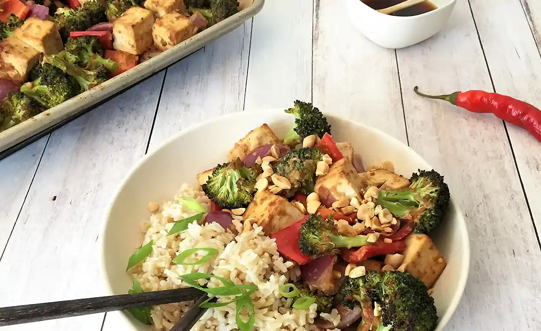 sprouted tofu