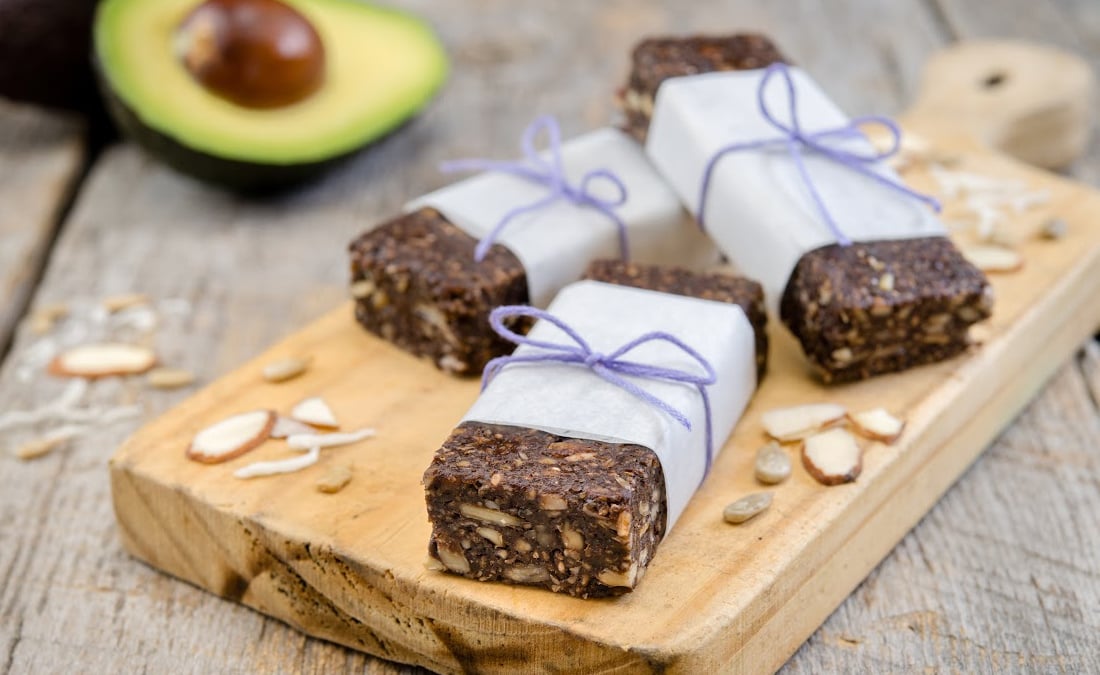 Heart-Healthy Chocolate Avocado Energy Bars