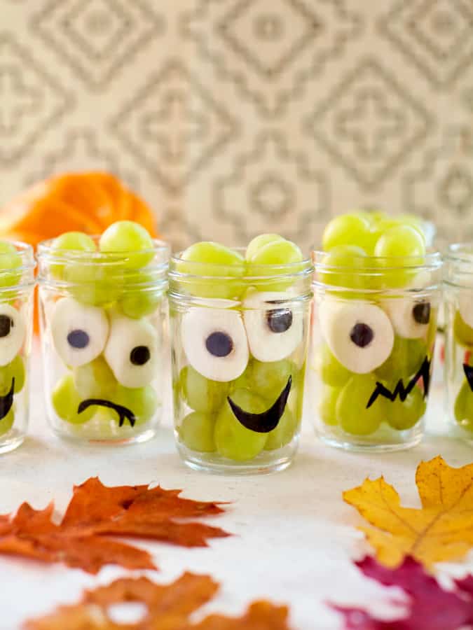 Spooky Halloween Grape Fruit Cups Patricia Bannan, MS, RDN