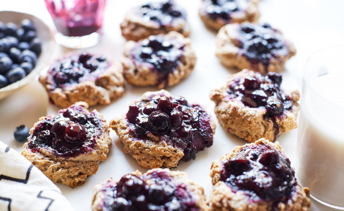 Homemade Blueberry Ginger Jam Scones Patricia Bannan, MS, RDN