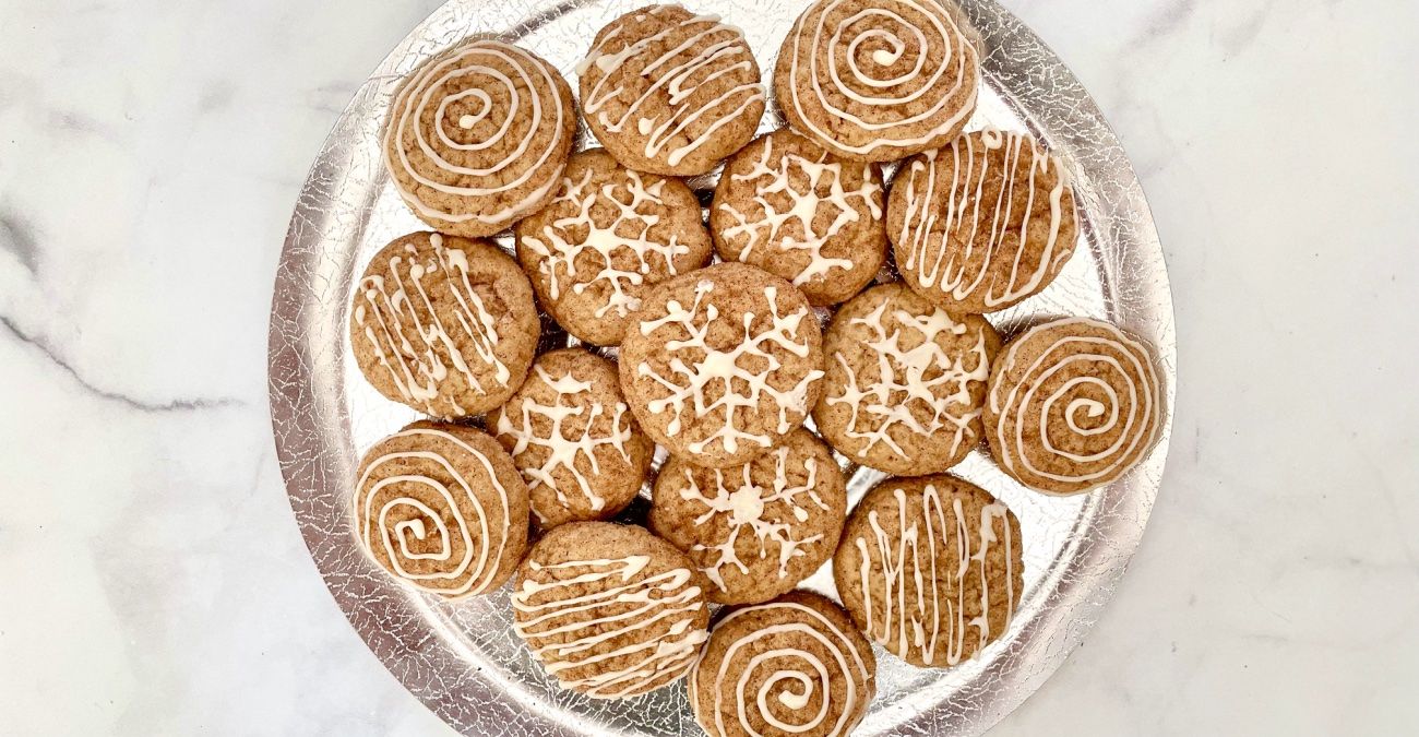 Eggnog Snickerdoodles