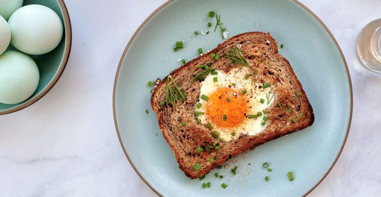 Egg-in-a-Hole Flower Power Toast