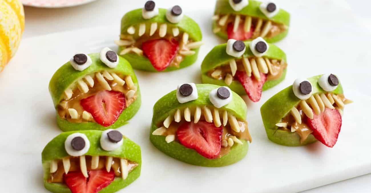 Healthy Halloween Monster Snacks