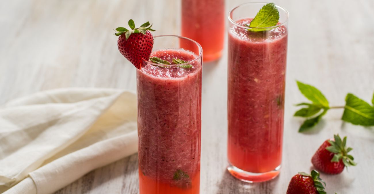 Strawberry Watermelon Mojito Cocktail