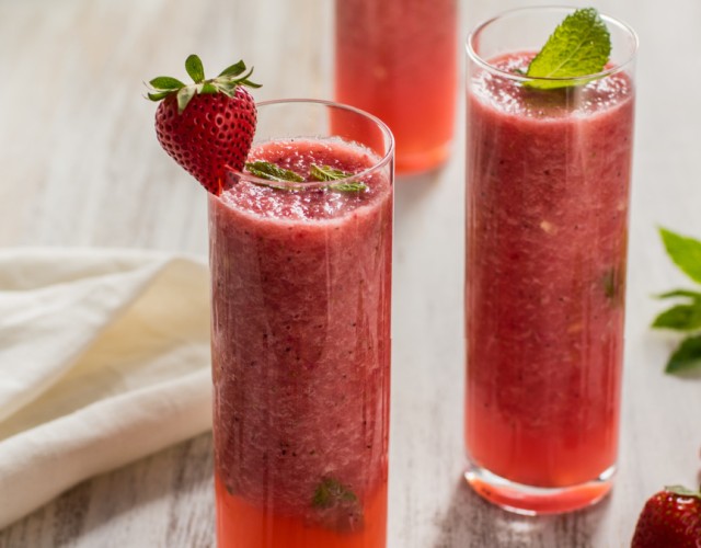 Strawberry Watermelon Mojito Cocktail