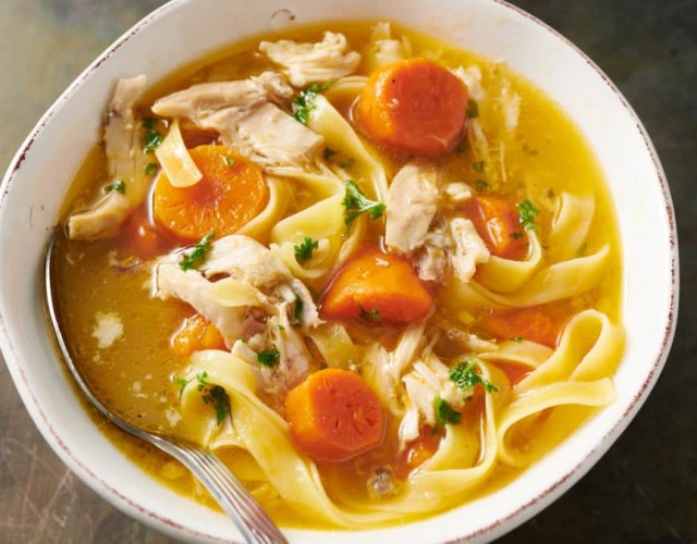Turmeric Chicken Noodle Soup