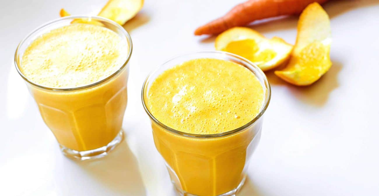 Carrot, Mandarin, and Cayenne Smoothie