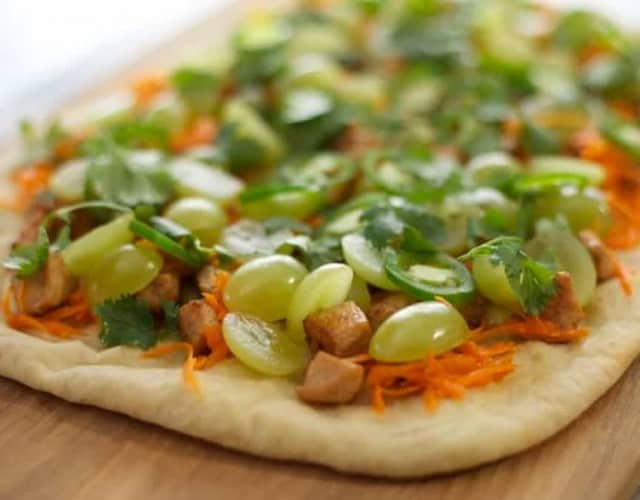 Banh Mi-Style Flatbread with California Grapes