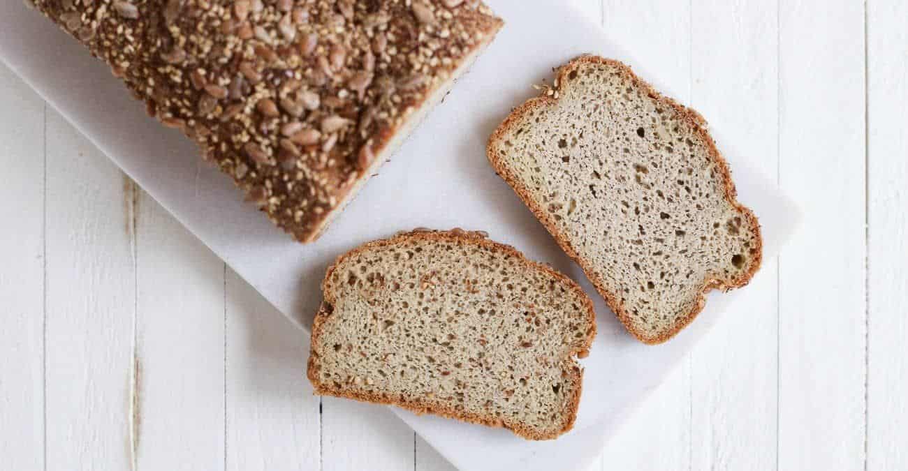 Seedy Low Carb Bread (gluten-free)