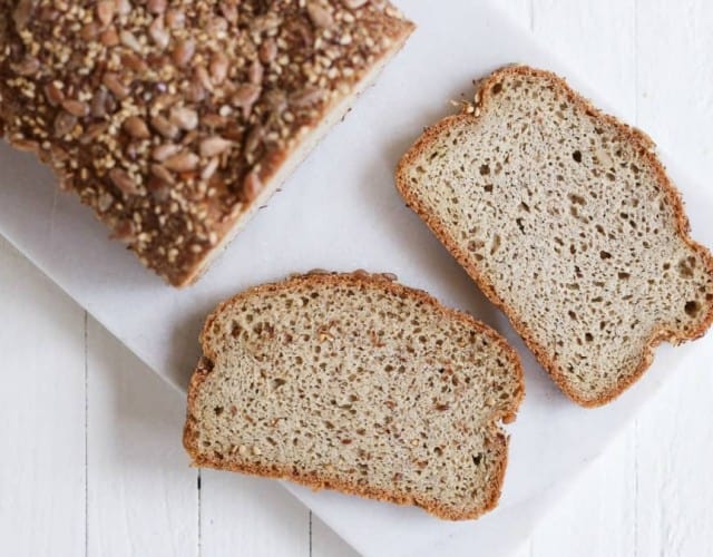 Seedy Low Carb Bread (gluten-free)