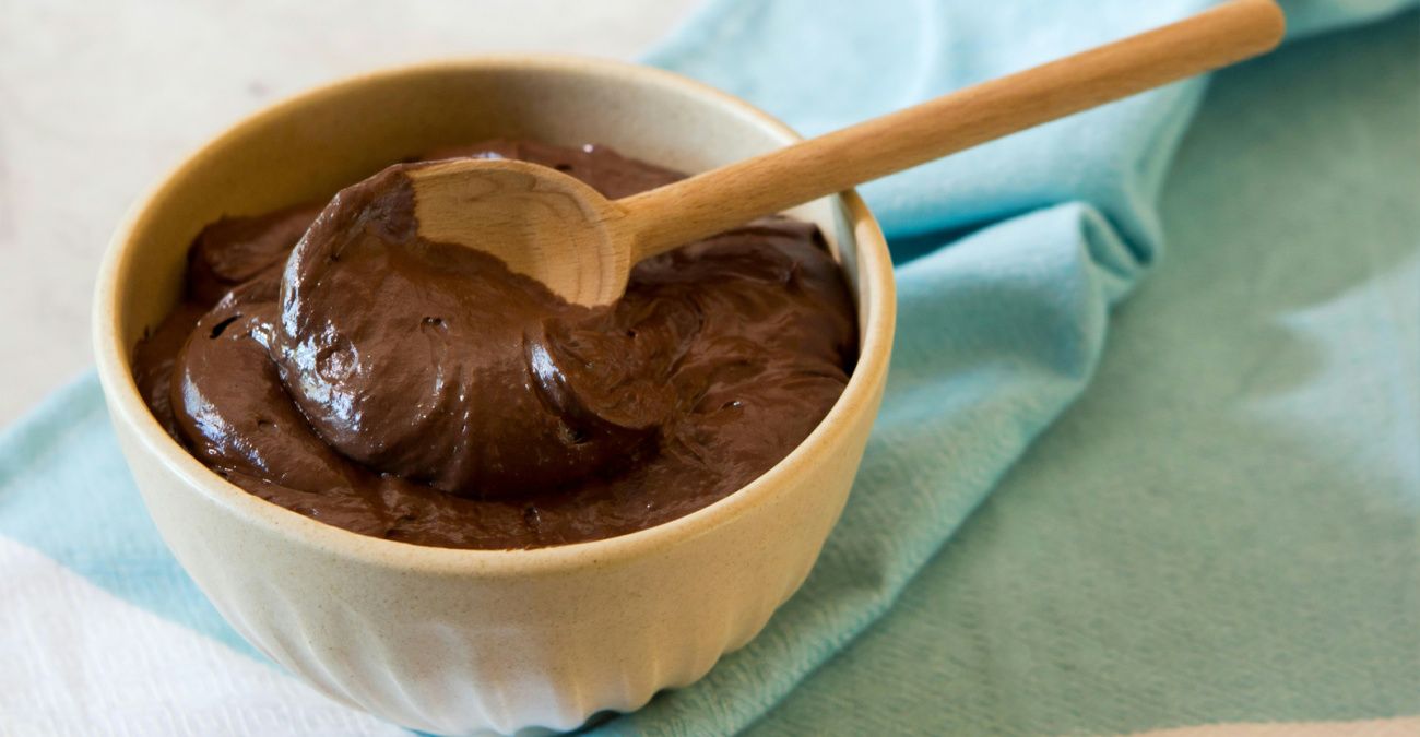 4-Ingredient Avocado Chocolate Pudding