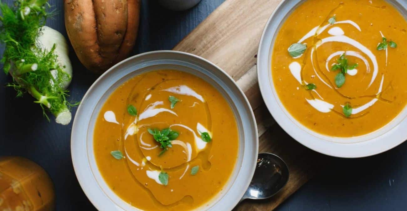 Sweet Potato Turmeric Soup